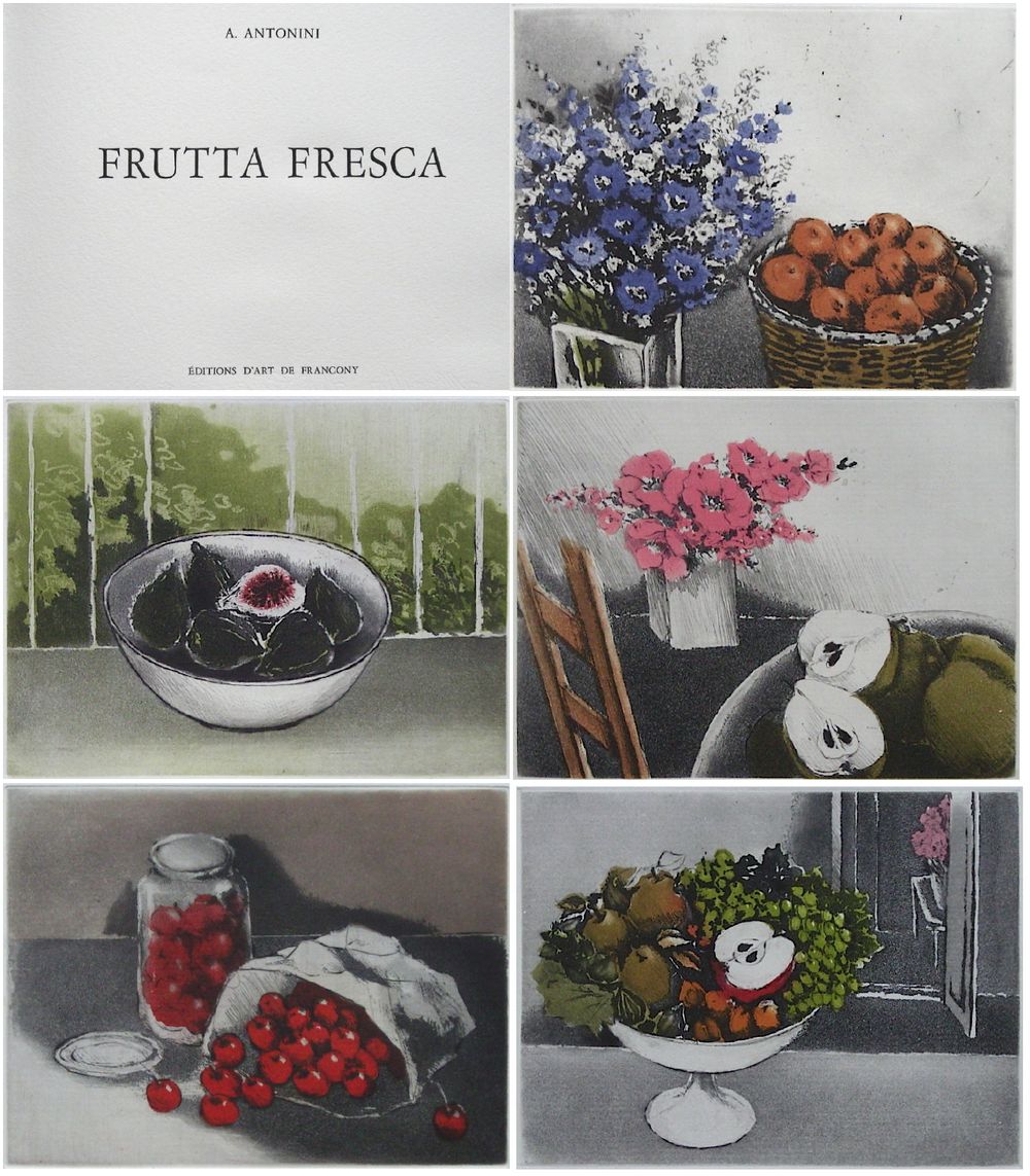 Frutta fresca (album de 5 gravures signées)