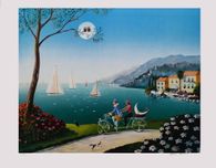 版画 ALAIN,DANIEL BONNEC lithograph Place-des-Arts - Alain and Daniel BONNEC (1952 - )