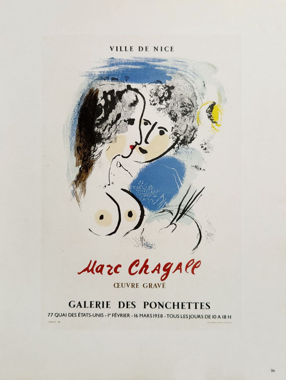 AF 1958 - Galerie des Ponchettes