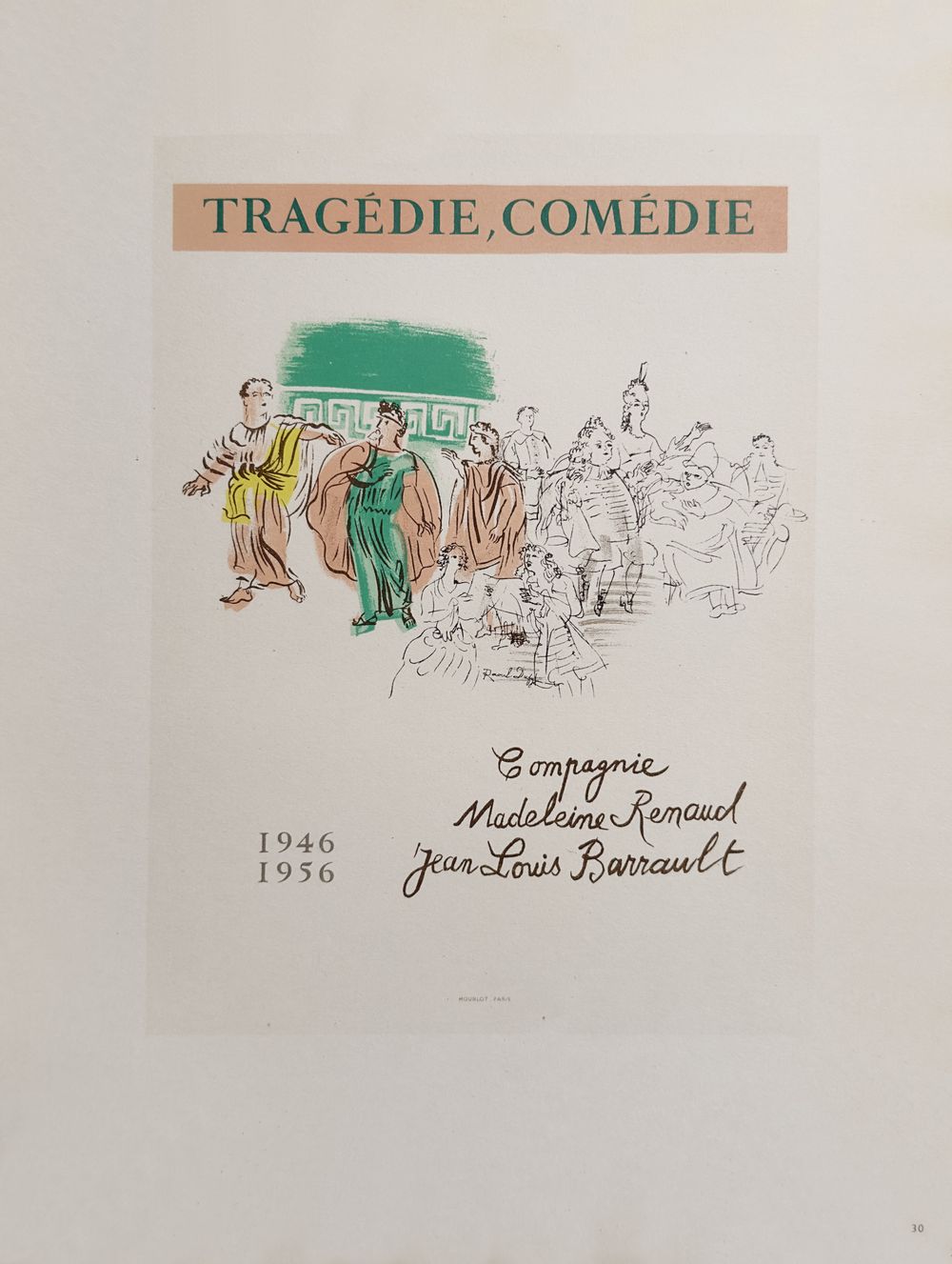 AF 1956 - Tragédie, Comédie