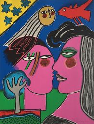 2000 - Couple sous le ciel étoilé