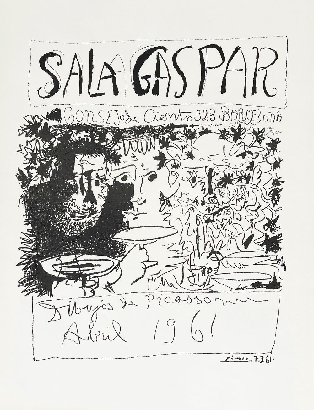 Expo 61 - Sala Gaspar - Dibujos de Picasso