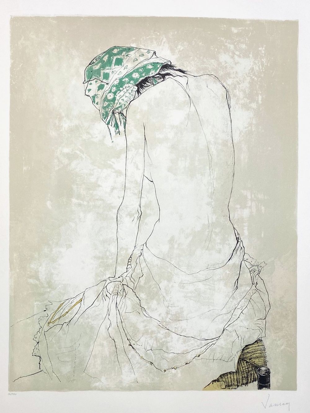 Le foulard vert