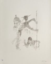 Album Mourlot - Venise - Gondolier I