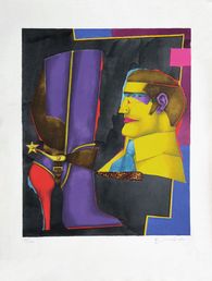 Petite tête d'homme