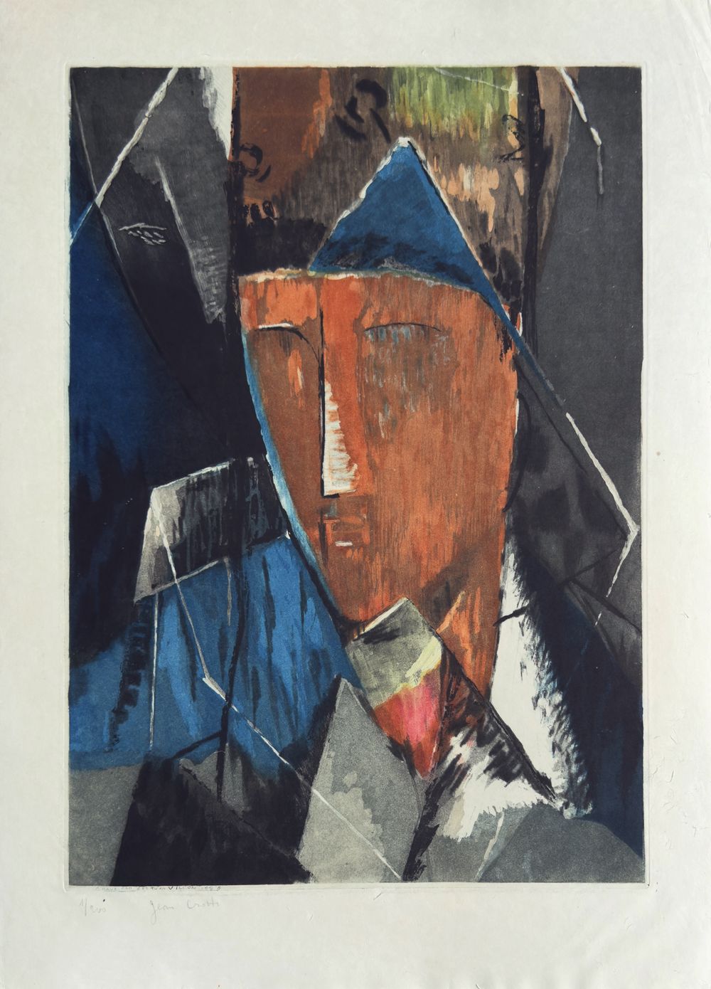 Portrait gravé par Jacques Villon