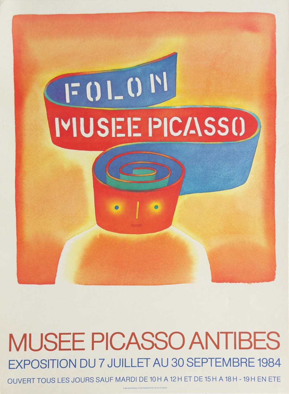 Expo 1984 - Musée Picasso - Antibes