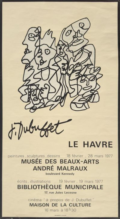 Place-des-Arts - Jean DUBUFFET (1901 - 1985)