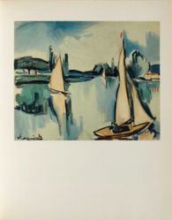 Sauret suite - 1908 - Voiliers sur la Seine