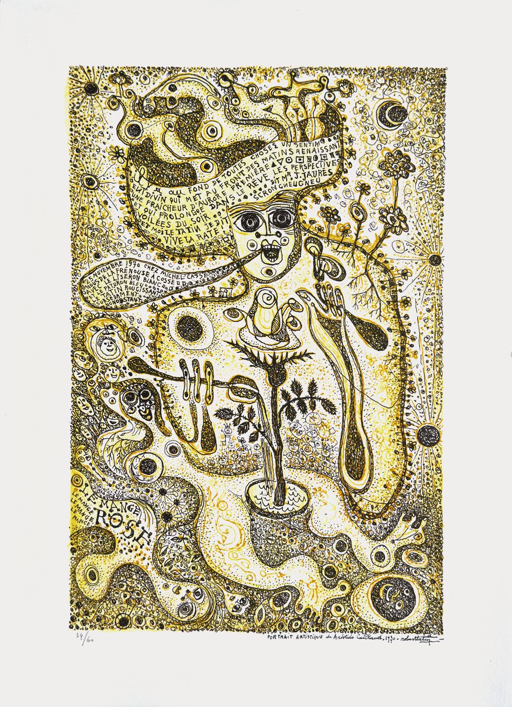 Portrait artistique de Aristide Caillaud