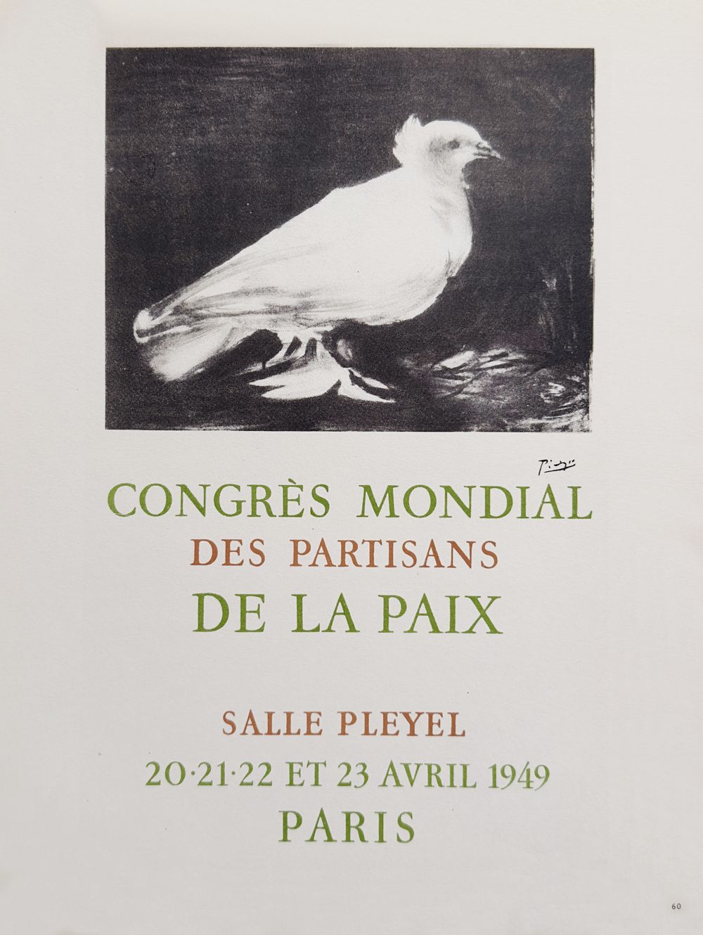 AF 1949 - Congrès Mondial des Partisans de la Paix