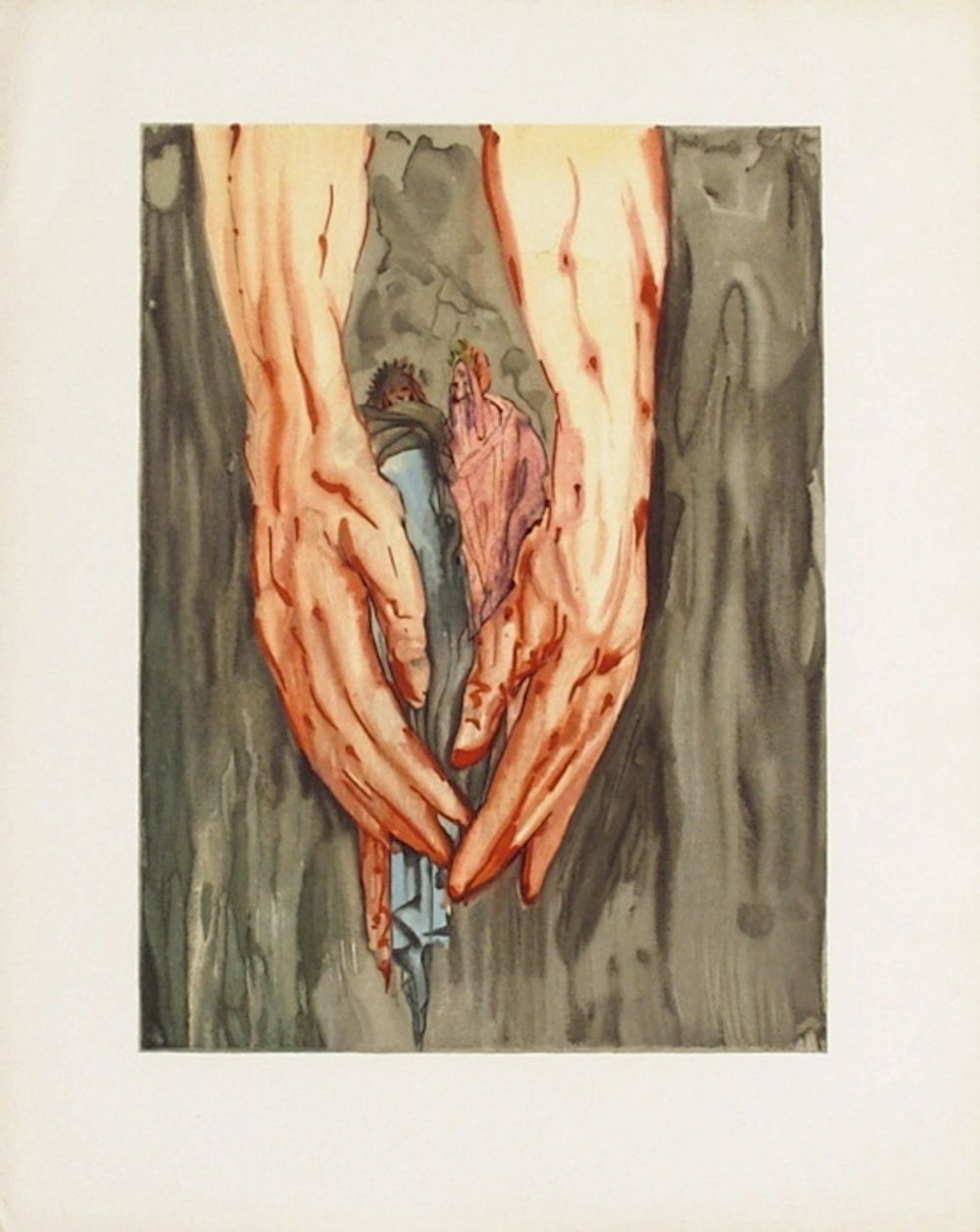 Divine Comédie Enfer 16 - La montée de Geryon