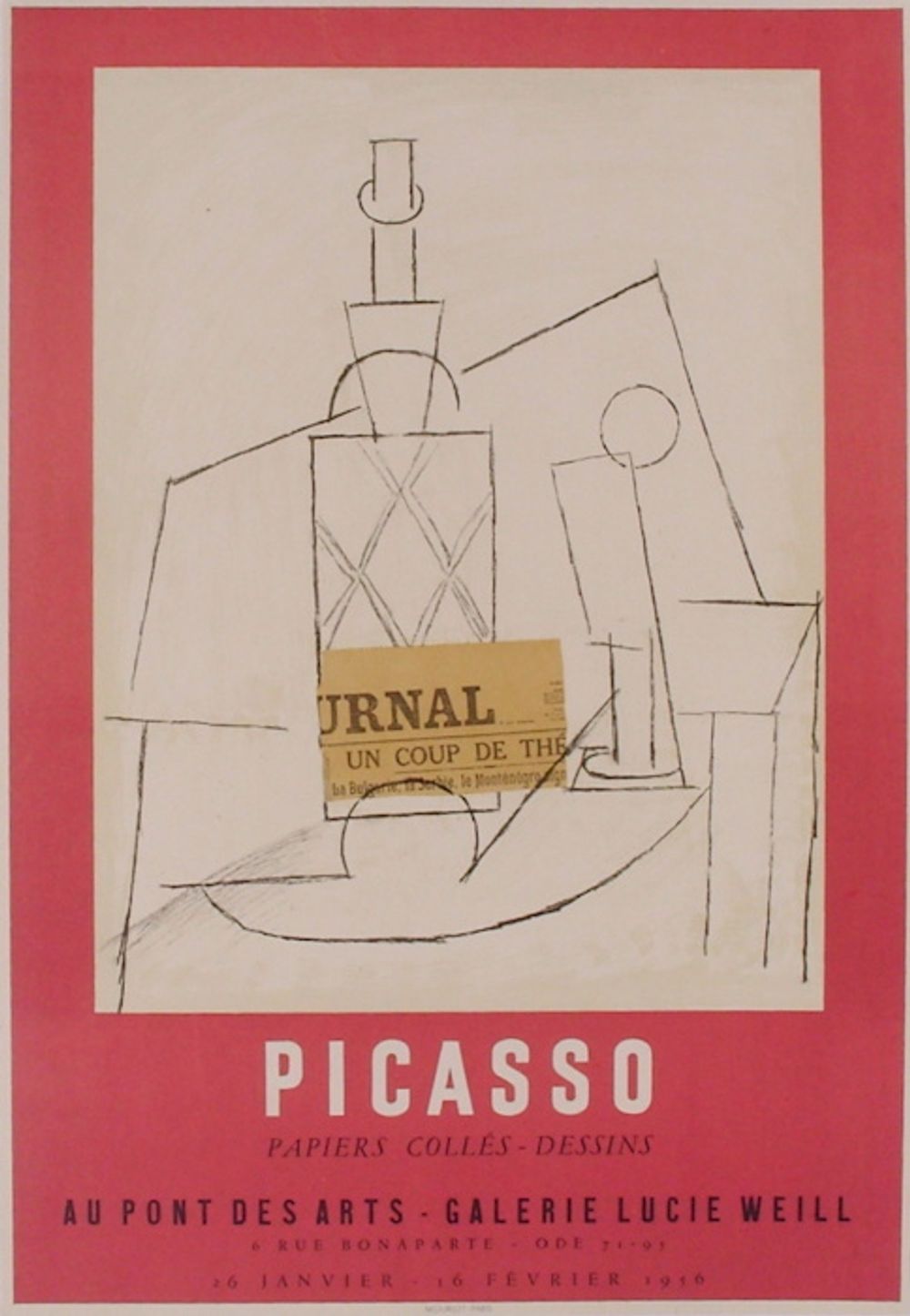 Expo 56 - Galerie Lucie Weill - Au Pont des Arts