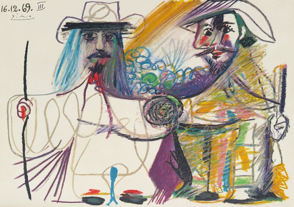 Au baiser d'Avignon - Deux mousquetaires