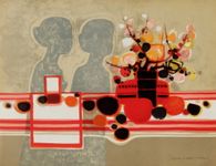 1973 - Silhouettes et bouquet