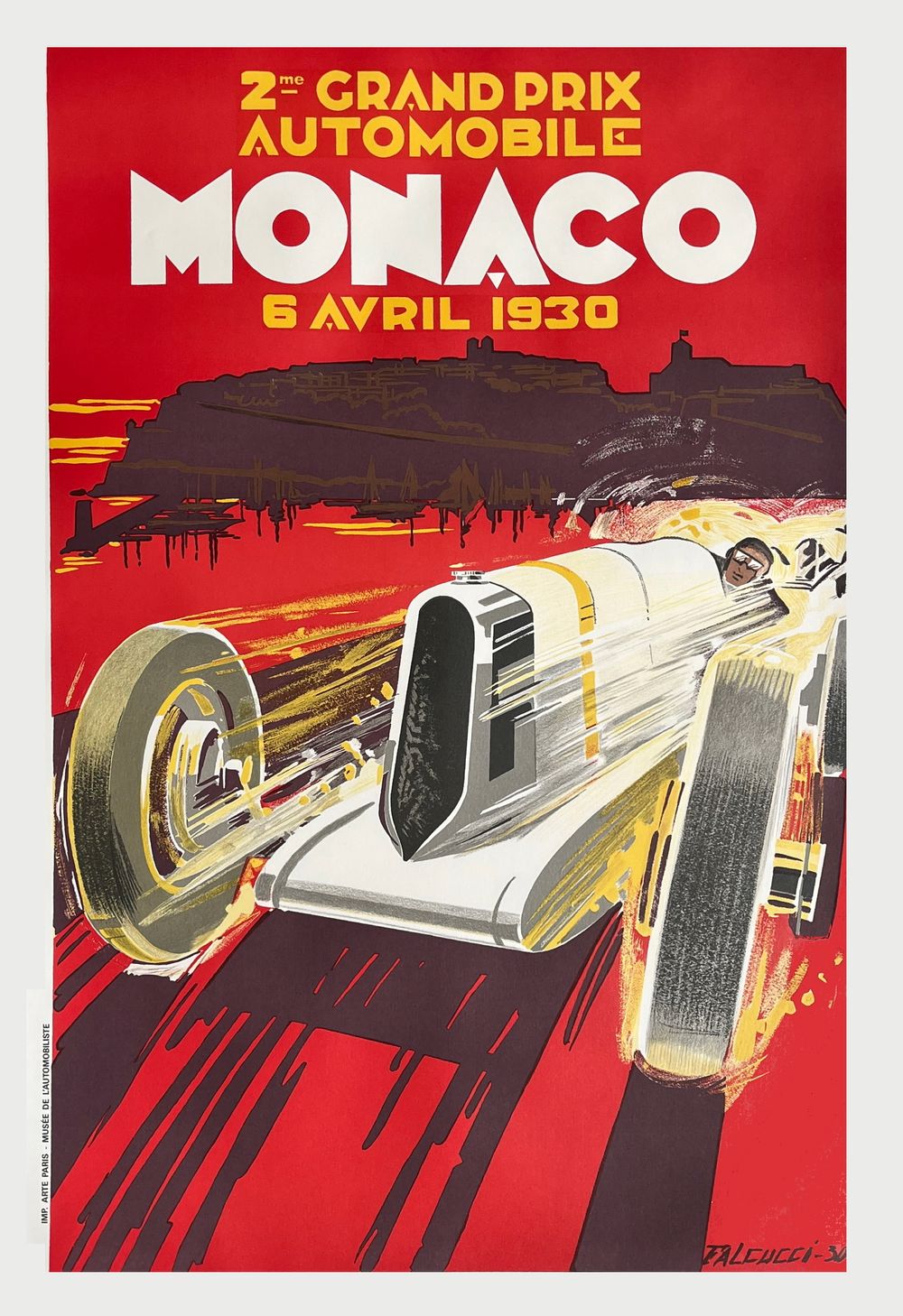 Monaco 1930 Grand Prix automobile par Robert Falcucci