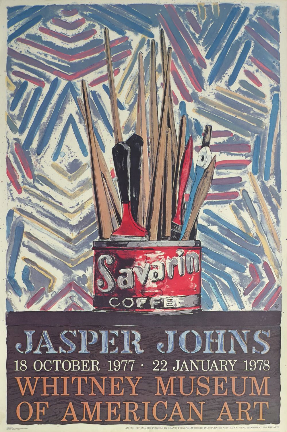 Expo 78 - Whitney Museum - Savarin poster