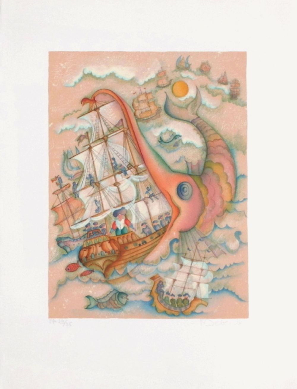 Baron de Munchhausen - Le bateau