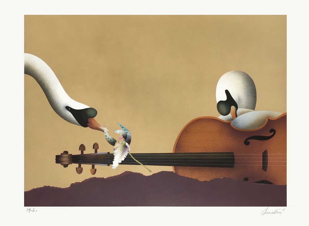 Les cygnes et le violon