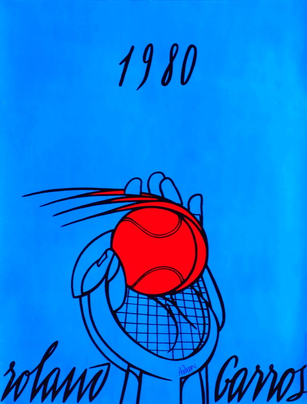 1980 - Valério Adami (blue)