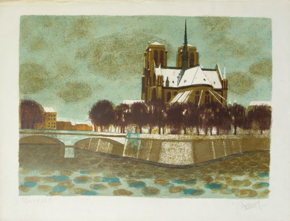 L'abside de ND de Paris et l'Ile de la Cité