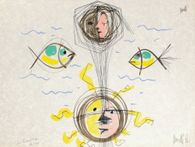 L'âge du verseau : visages et poissons