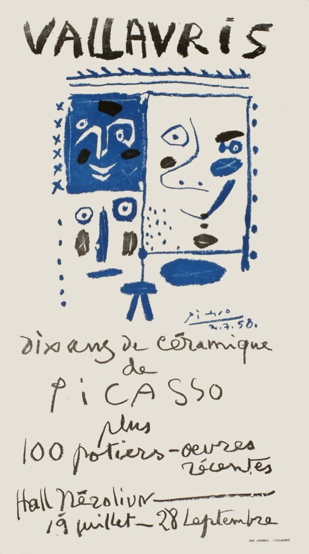 Expo 58 - Vallauris Dix ans de céramique