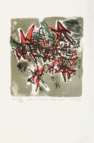 1960 - Vol d'oiseaux à la tombée du jour