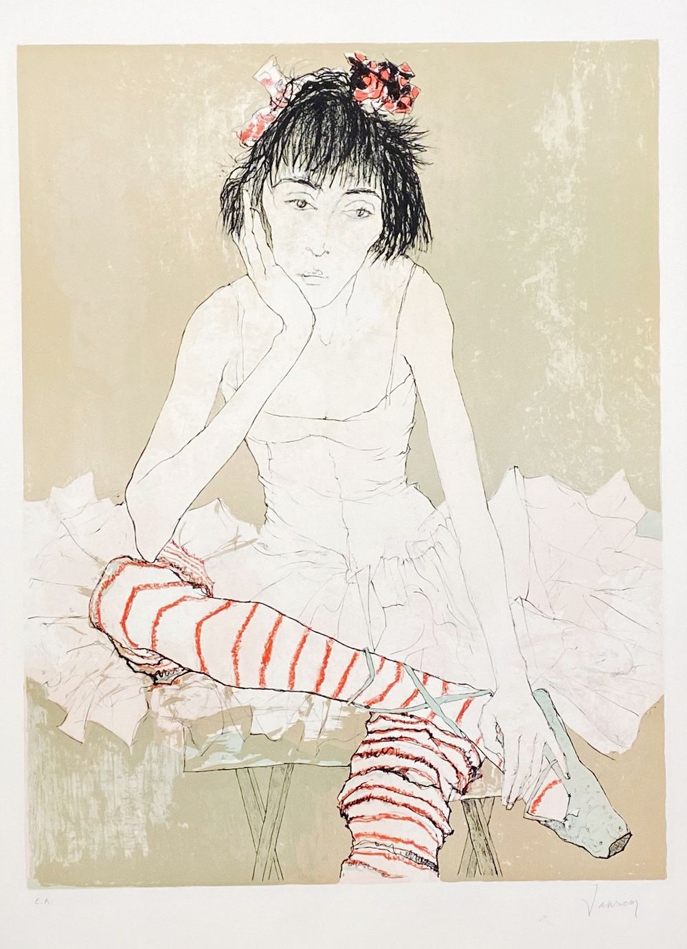 Sophie aux bas rouges
