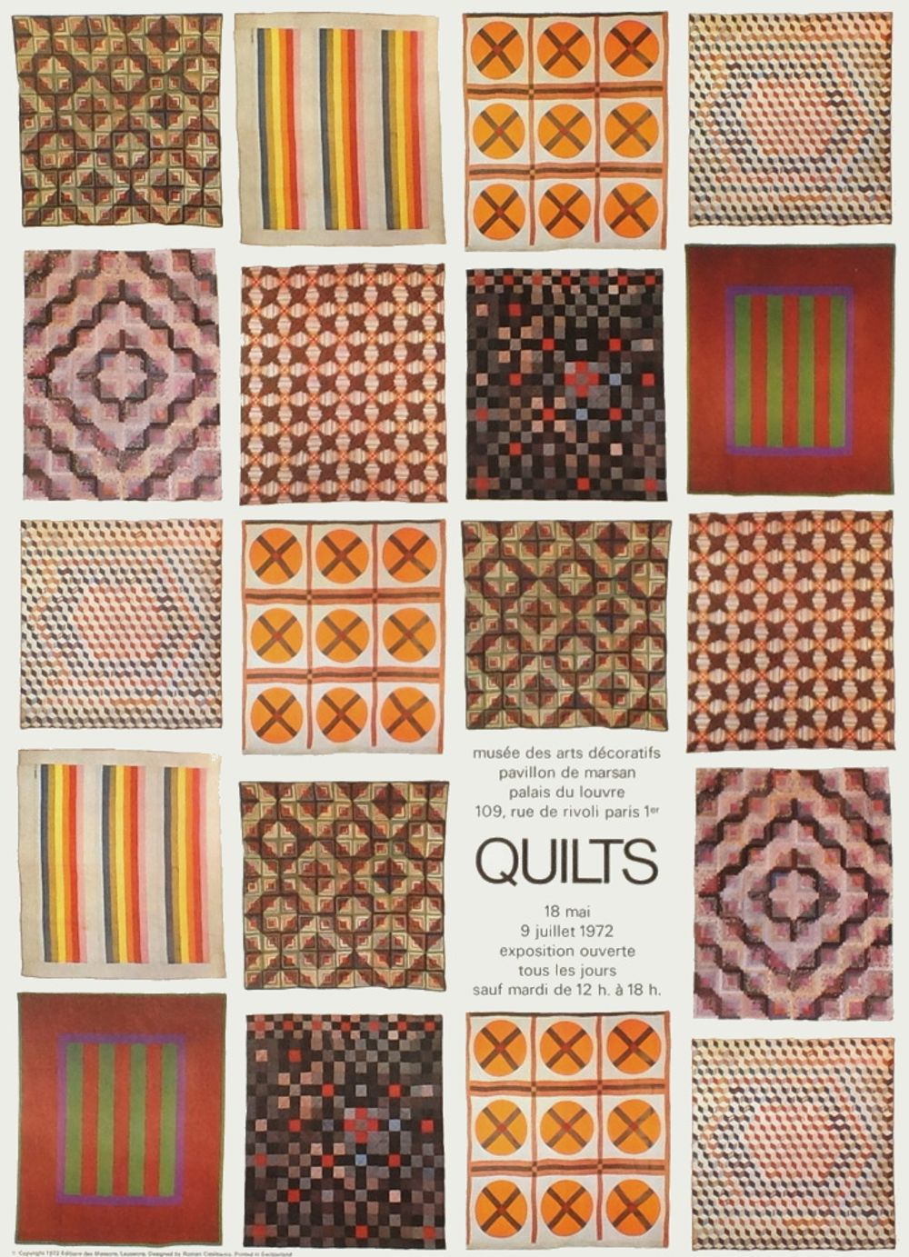Expo 72 - Quilts Musée des Arts Décoratifs