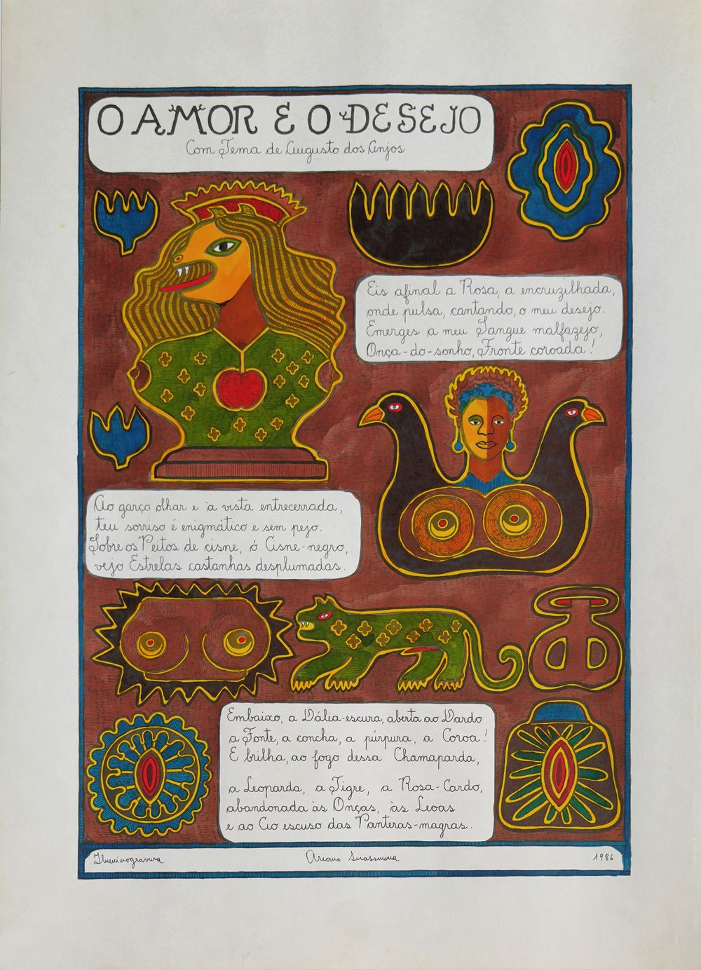 Sonetos de Albano Cervonegro (10 iluminogravura)