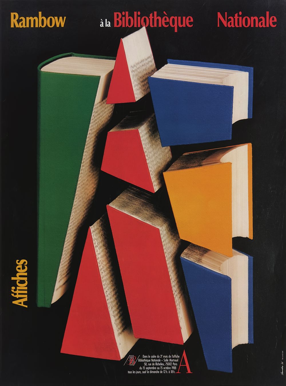 Rambow Günter - Affiches à la Bibliothèque Nationale