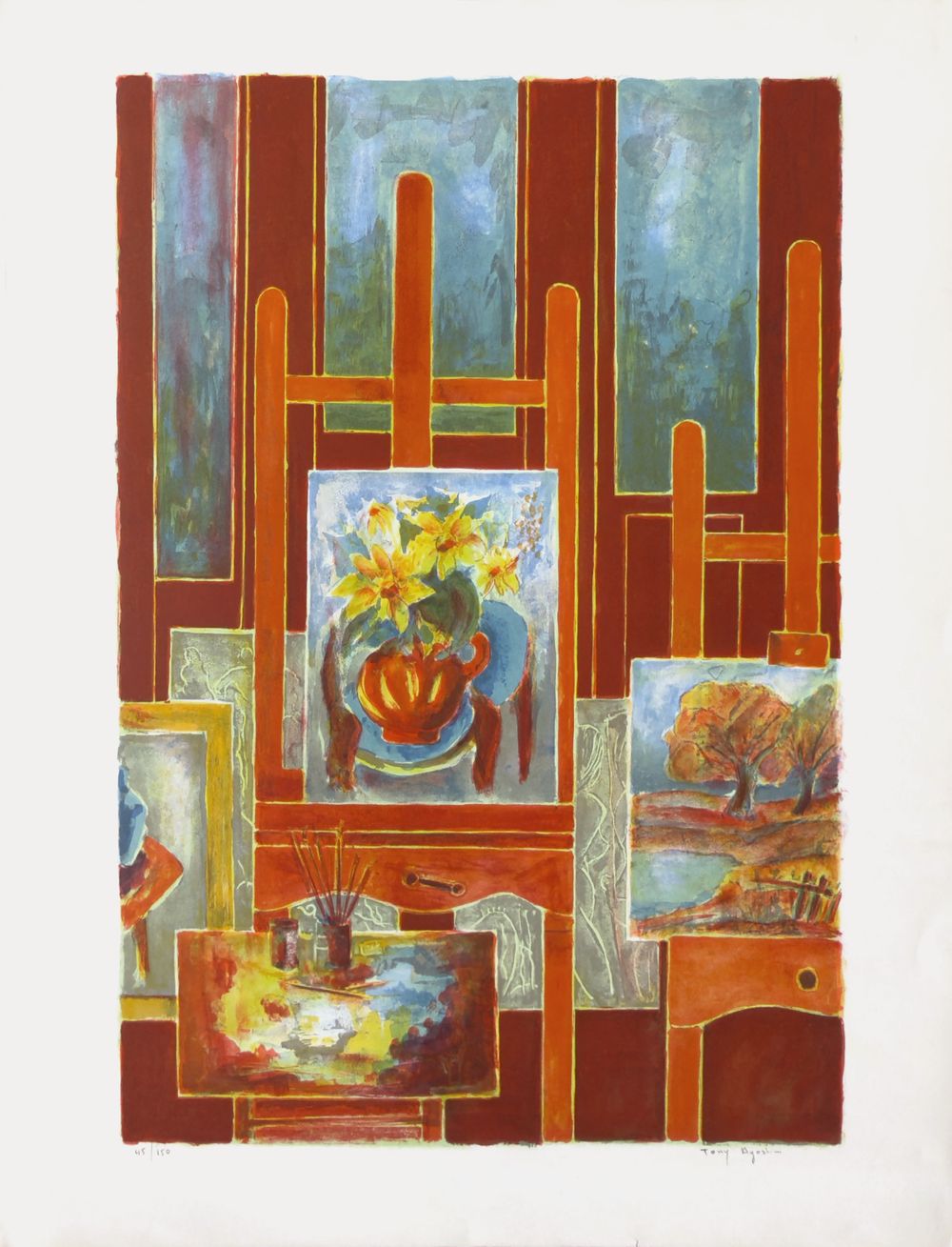 Le chevalet du peintre