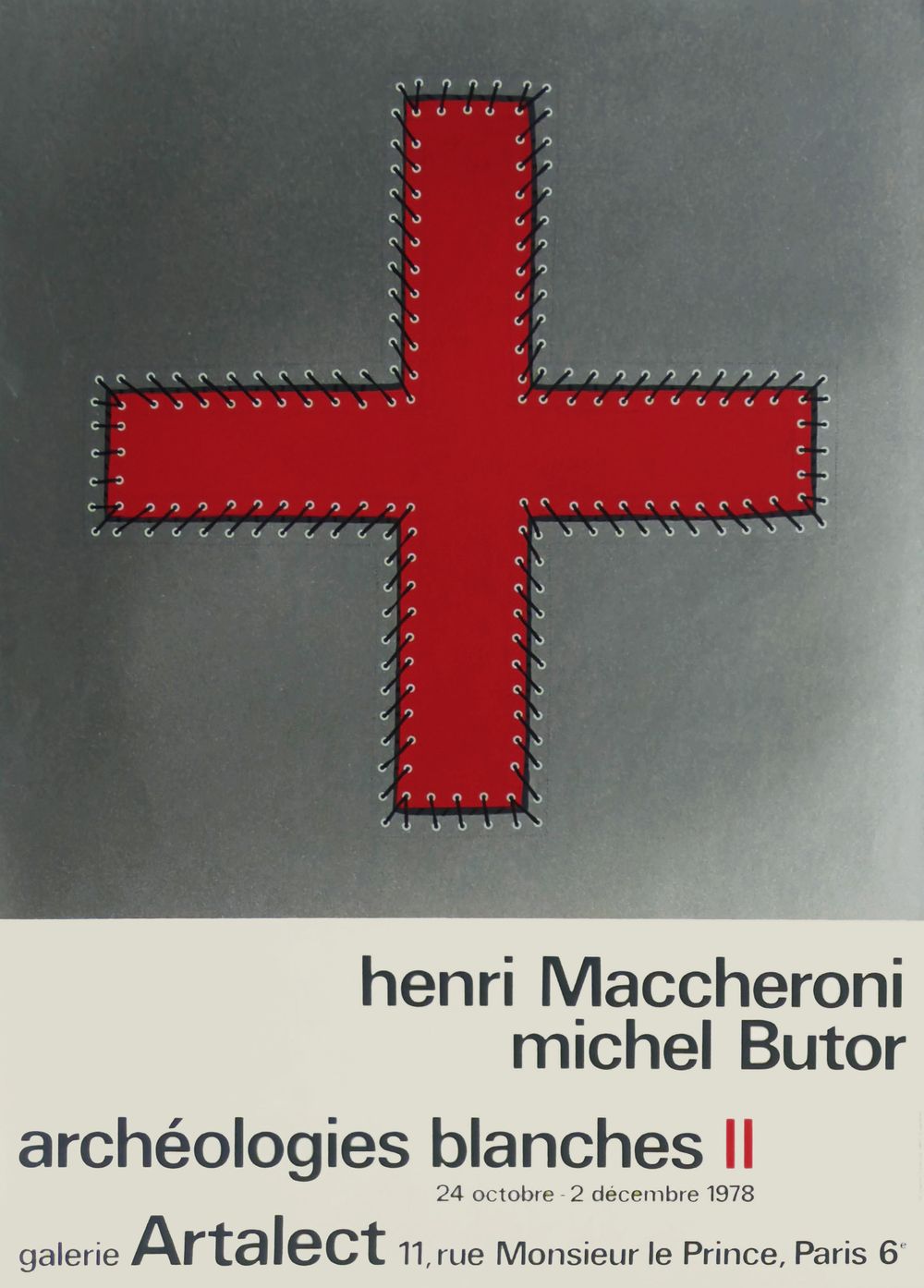 Expo 78 - Galerie Artalect - Paris - Archéologies blanches