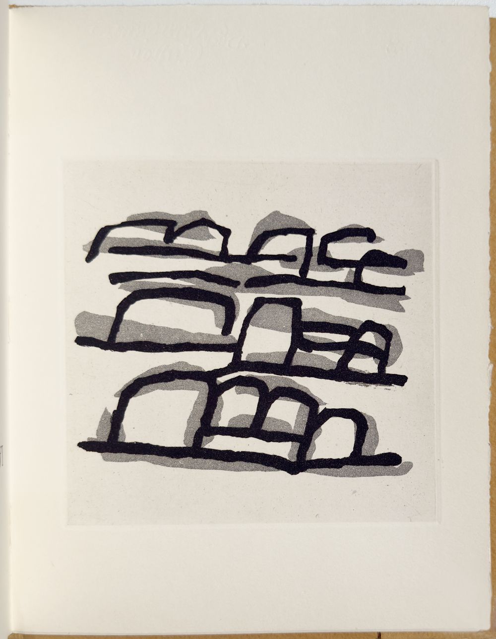 La Poésie française (2 etchings)