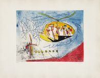 Scènes familières - Complete portfolio of 8 etchings