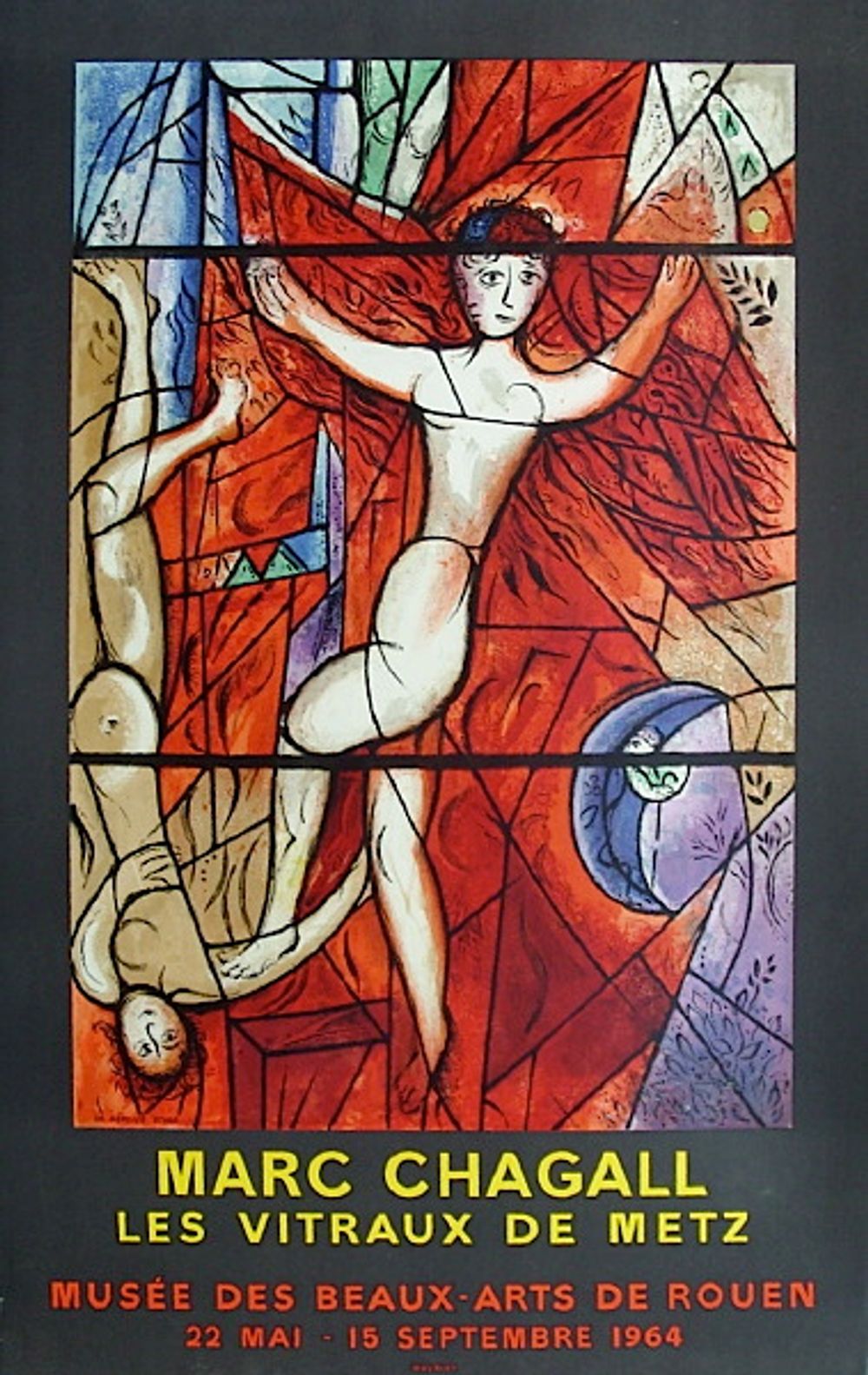 Expo 64 - Musée des Beaux Arts de Rouen - Vitraux de Metz