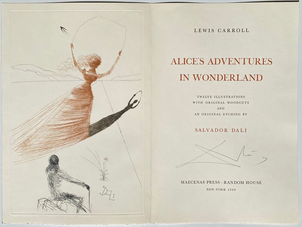 Alice's Adventures in Wonderland - 12 woodcuts & 1 engraving 