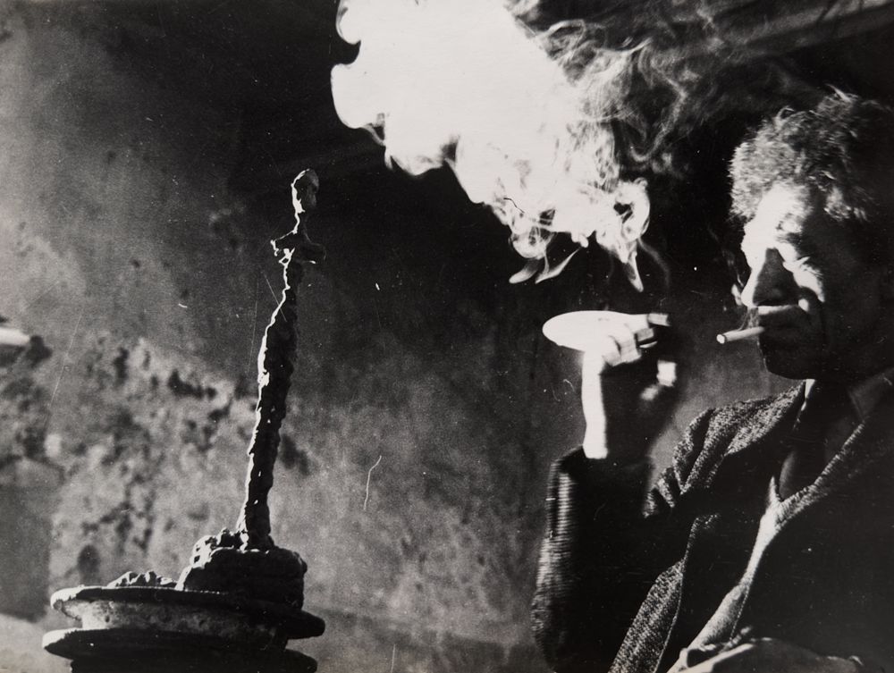 Alberto Giacometti à la cigarette II