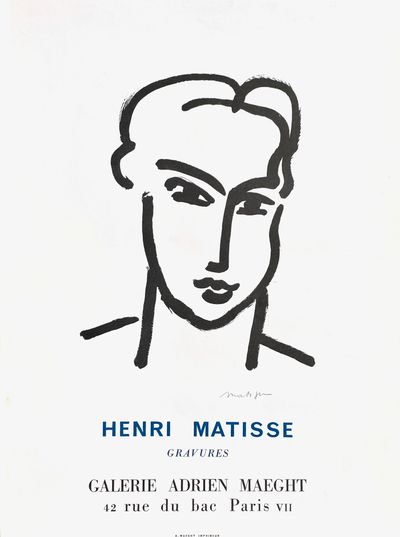 Henri Matisse : Pochette (n°1) de 10 cartes postales artistiques