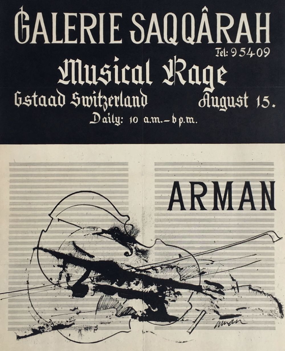Expo 62 - Galerie Saqqârah - Gstaad