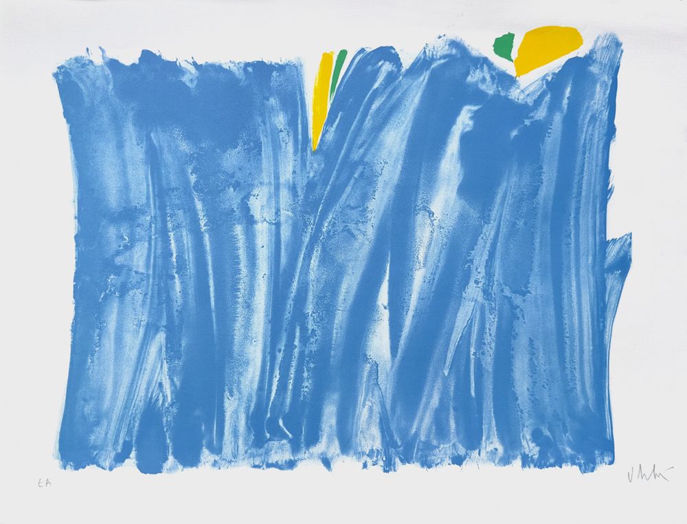 Signe paysage bleu II