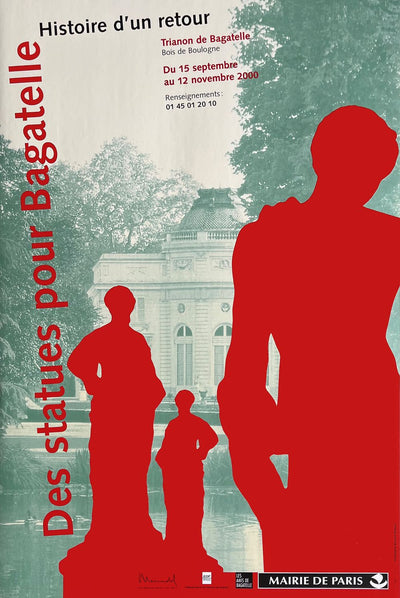 Des statues pour Bagatelle - Histoire d'un retour