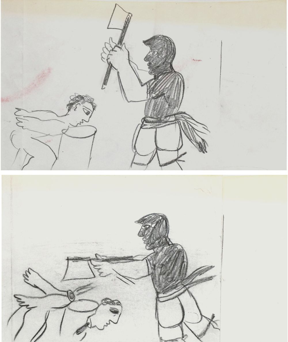 Drawings - Le bourreau
