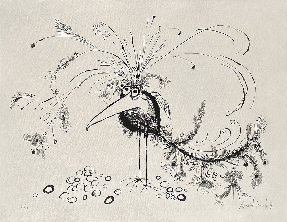 Oiseau de paradis I