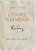 L'épopée bohémienne (avec la suite de 12 bois gravés)