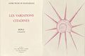 Variations citadines (4 lithographies signées)