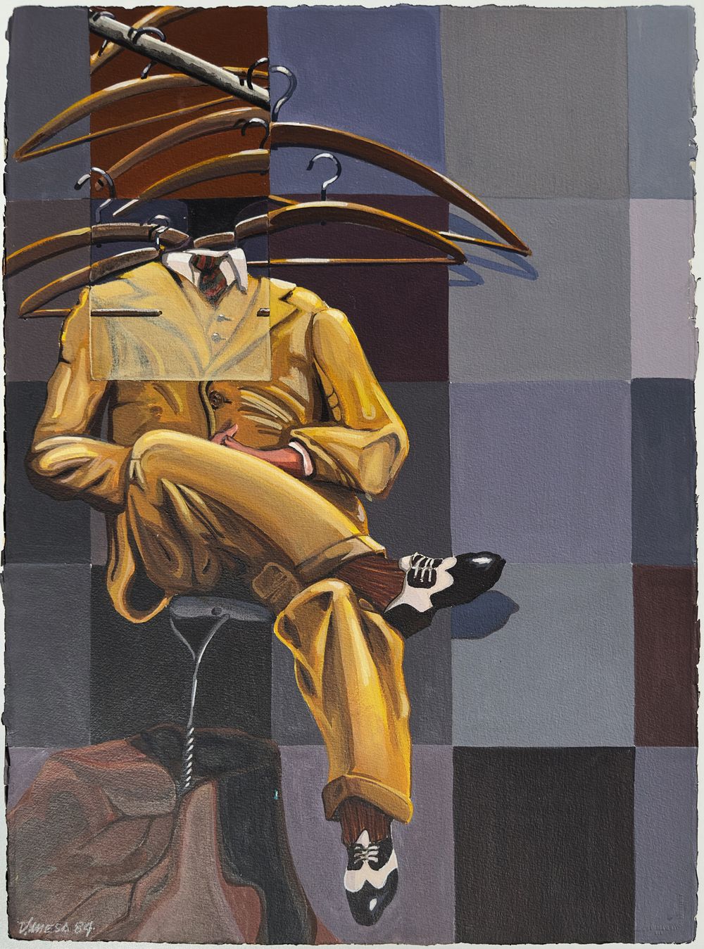 El hombre del perchero