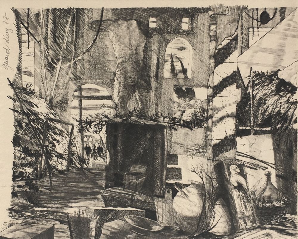 Dans les ruines