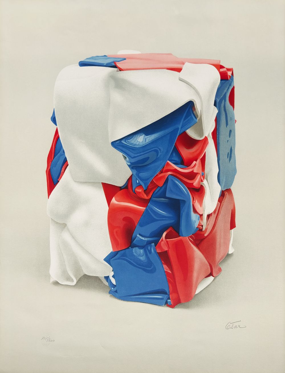Compression bleu blanc rouge